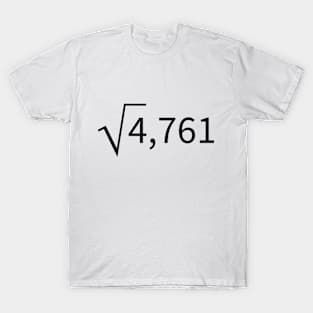 square root. T-Shirt